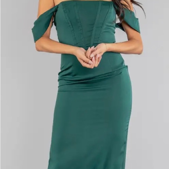 Blair Feather Midi Dress - Picture 4 of 5